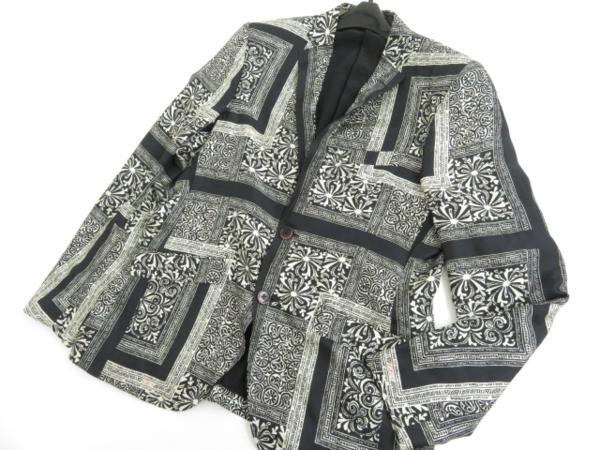人気 エトロ ETRO サイズ46 シルク100% ニットジャケット イタリア製