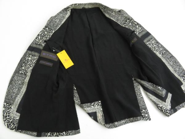 人気 エトロ ETRO サイズ46 シルク100% ニットジャケット イタリア製