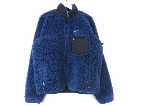 PATAGONIA パタゴニア クラシック レトロ カーディガン M 青 23024 レトロX