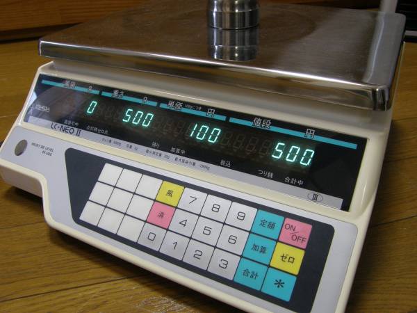 イシダ デジタル演算ハカリ ISHIDA 電気 3kg 3000g LC-NEOⅡひょう量