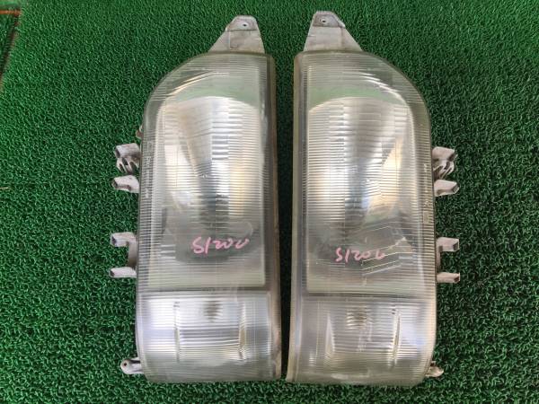S120V アトレーバン 純正 ヘッドライト左右セット 中古品 ..