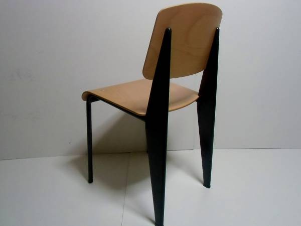 vitra ジャン・プルーヴェ Jean Prouve スタンダードチェア 黒 1725
