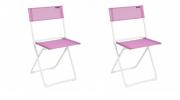2脚セット　ラフマ　チェア　Lafuma Anytime Chair Lilas 新品未使用　フランス製