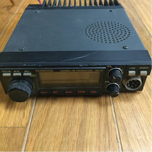 ケンウッド　TM-521　1200MHz帯　FM　動作未確認ジャンク品