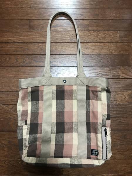  最終出品 限定 porter&times;essentialdesign ポーター&times;エッセンシャルデザイン ダブルネーム チェック トート(トートバッグ)｜売買されたオークション情報、yahooの商品情報をアーカイブ公開 - かばん、バッグ