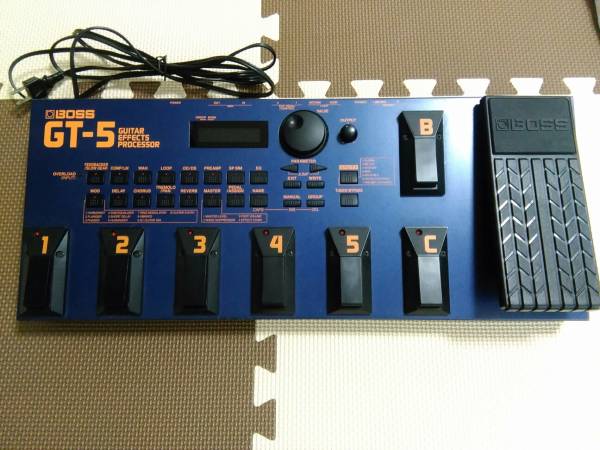 BOSS GT-5 マルチエフェクター ,最近まで正常に作動し 【公式通販】