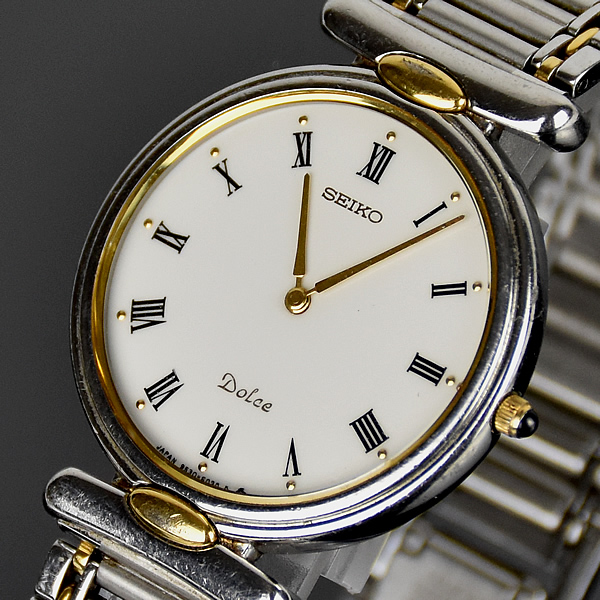 ☆1円スタート☆ SEIKO セイコー ドルチェ クォーツ 腕時計 9530-6030 