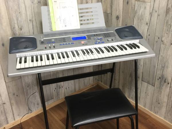 CASIOカシオ 電子キーボード CTK-591 スタンド 椅子付 【公式通販】