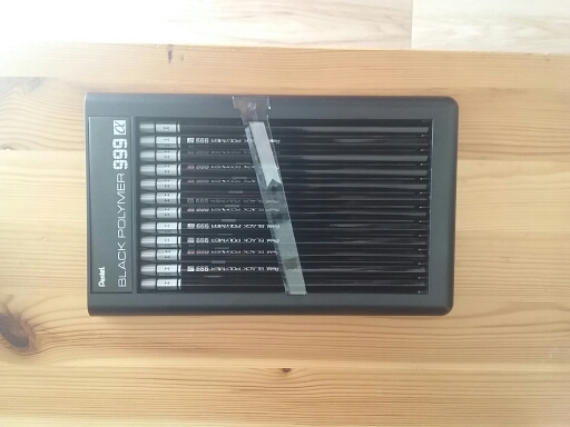 【廃盤/希少レア】pentel BLACK POLYMER 999α　ぺんてる ブラックポリマー999α 