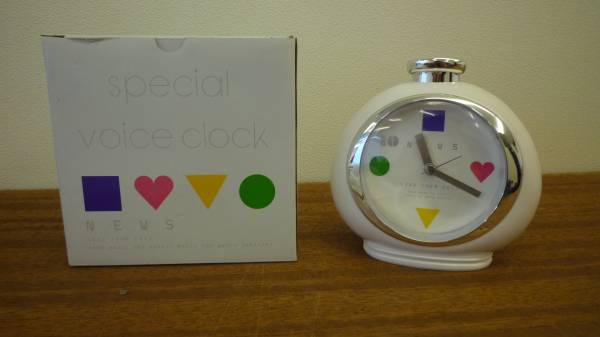 5509■　NEWS 目覚まし時計 10周年記念限定 ボイスクロック 