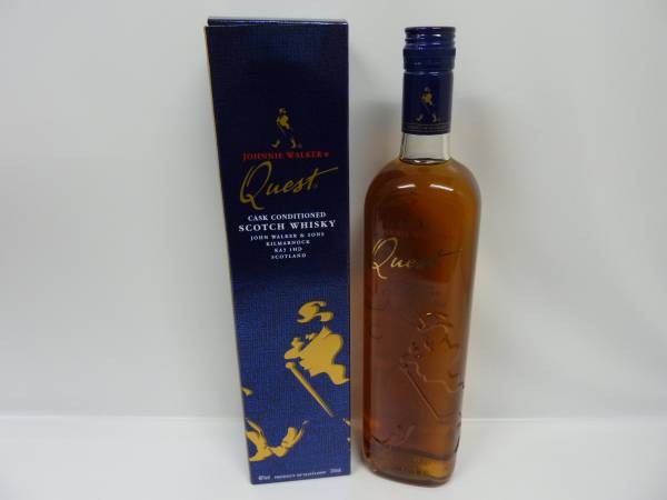 古酒 ☆古酒☆ #865 ジョニーウォーカー Quest クエスト 箱付き