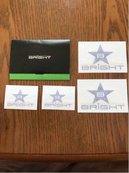 カワサキ kawasaki ブライト BRIGHT ステッカー デカール 非売品