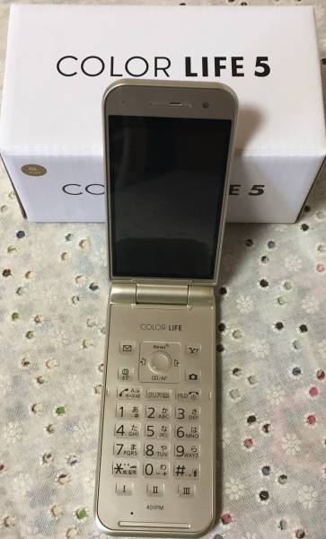softbank 401PM ゴールド 新品 ネットワーク利用制限○ ソフトバンク panasonic パナソニック 3G 携帯 ガラケー COLOR LIFE 5