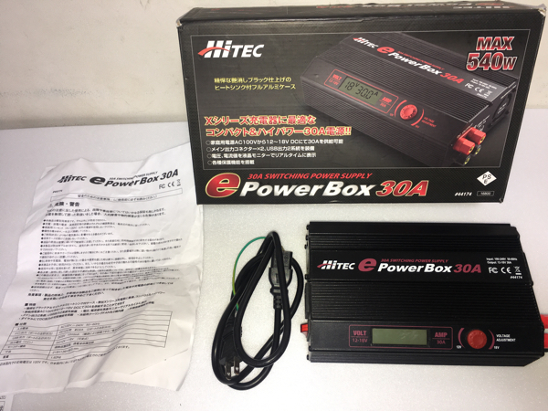 HiTEC（ハイテック）ePowerBox 30A 安定化電源 中古品 30A 安定化電源