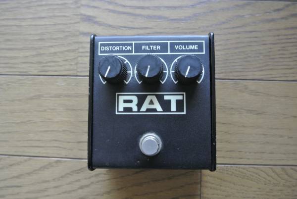 楽器、器材 1987年製 RAT2 リベット 銀ネジ シリアル60000代 1箇所ノブ