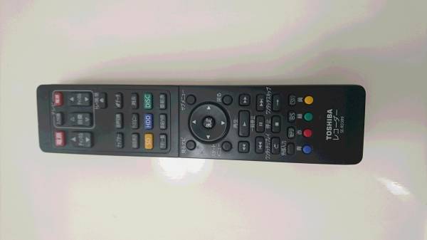 東芝　TOSHIBA　ブルーレイレコーダー用リモコン SE-R0389　完動品　DVD