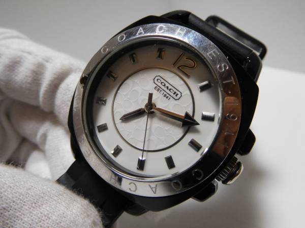 1円～used コーチ クォーツ 動作確認済(F-R41)