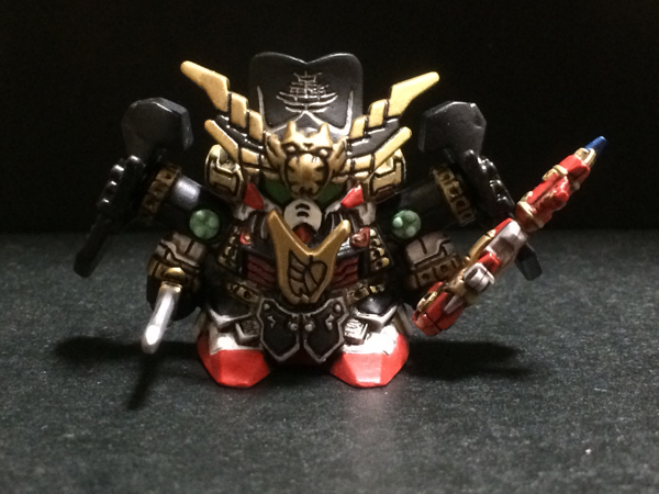 ガンダム ガン消し 塗装済 轟天頑駄無