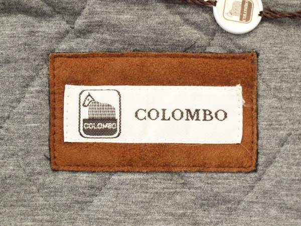 ★伊製コロンボ 大きめ上質カシミヤウール入 中わた入りアウタージャケット★52