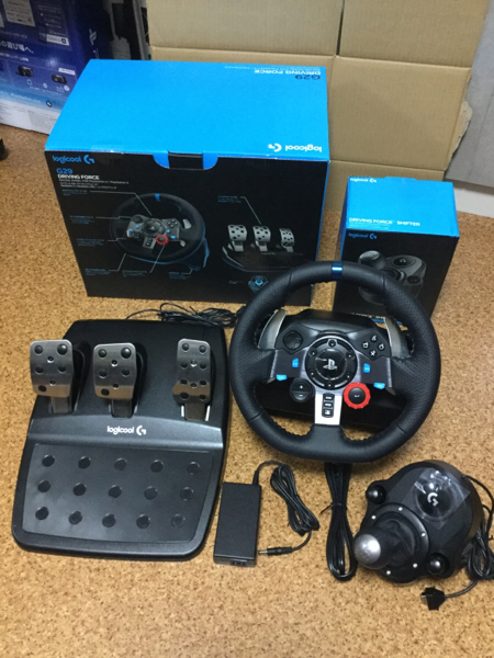 ロジクール G29ドライビングフォース／Logicool G29 Driving Force ★ドライビングフォースシフターセット★
