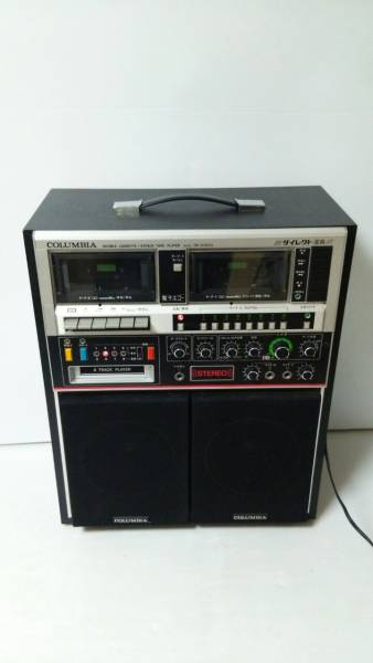 【昭和レトロ】COLUMBIA GP-K150 カラオケ機 音響機器 Yahoo!オークション - [140t971]COLUMBIA GP-K150 カセットのみ動作確