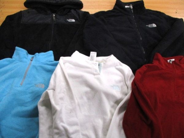 ◎THE NORTH FACE フリース(W-S) 5枚セット まとめ USA古着卸 F565