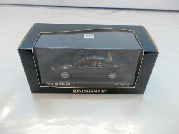 PMA 1/43 プジョー 406 クーペ 1996 ミニチャンプス 430112626 ミニカー ★H