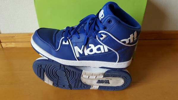 MADFOOT! MAD REBORN HI ブルー 27.5cm