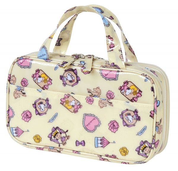 ソーイングセット ミササ スヌーピー Wファスナーバッグ クリーム No.1483 F5409_1