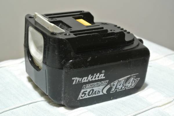 ★マキタ　14・4Ｖ5Ａリチュウムイオンバッテリー点検済　純正中古品