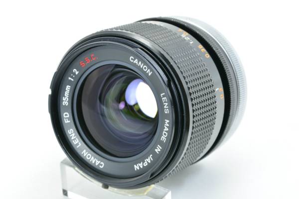 Canon FD 35mm F2 単焦点 FDマウント キャノン オールドレンズ キャノン Canon FD 35mm F2 SSC オールドレンズ 一眼カメラ用