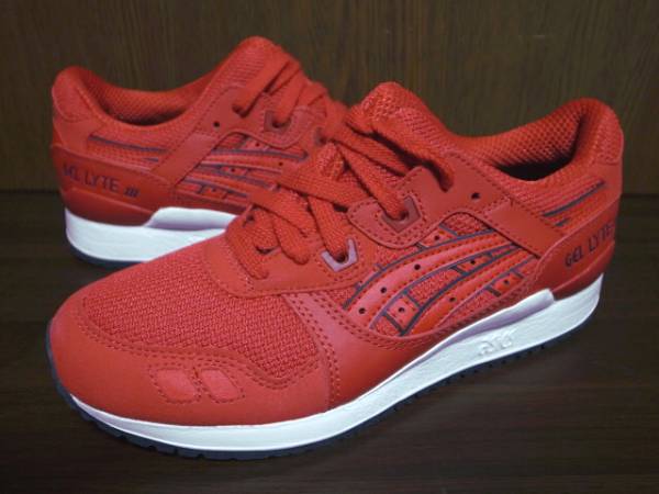 16年製 ASICS TIGER アシックス タイガー GEL-LYTE 3 ゲルライト【TQN6A3-2525】レッド RED 赤 24.0cm