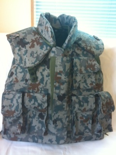 航空自衛隊　デジタル迷彩戦闘防弾ベスト（レプリカ）