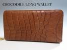新品 セレブ専用 クロコダイル ラウンド長財布 OK-201 キャメル2