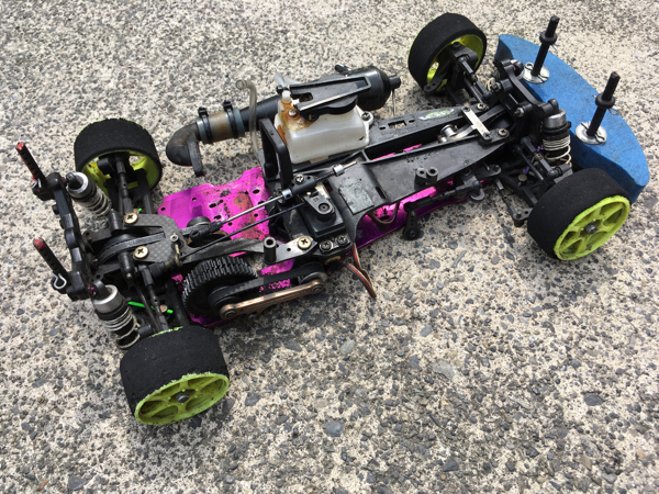 HPI RS4？ 部品取り等ジャンク品 HPI SUPER NITRO RS4