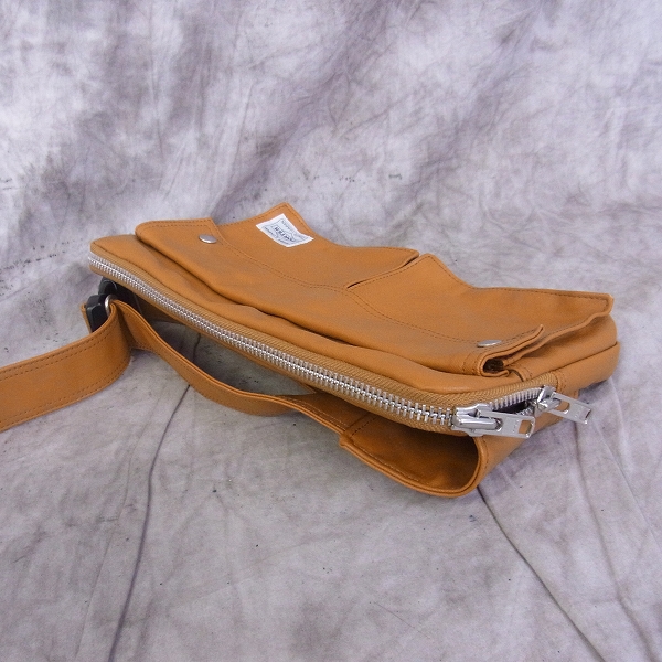 PORTER ポーター フリースタイル ボディバッグ　ウェストバッグ　キャメル FREE STYLE(フリースタイル) WAIST BAG | 吉田カバンホームページ