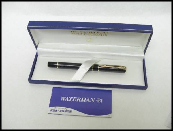 WATERMAN ウォーターマン 万年筆 C/F ペン先18K 刻印