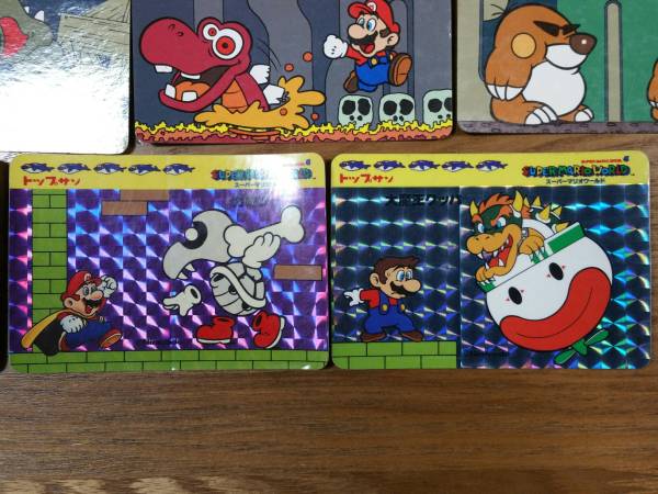 スーパーマリオワールド トップサンカード ノーマル49枚 キラキラ2枚
