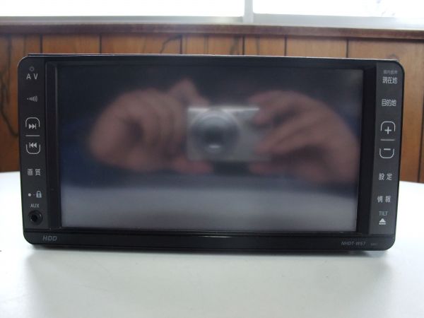 TOYOTA★トヨタ 純正 HDDナビ NHDT-W57 08545-00Q60 カーナビ FUJITSU TEN 富士通★