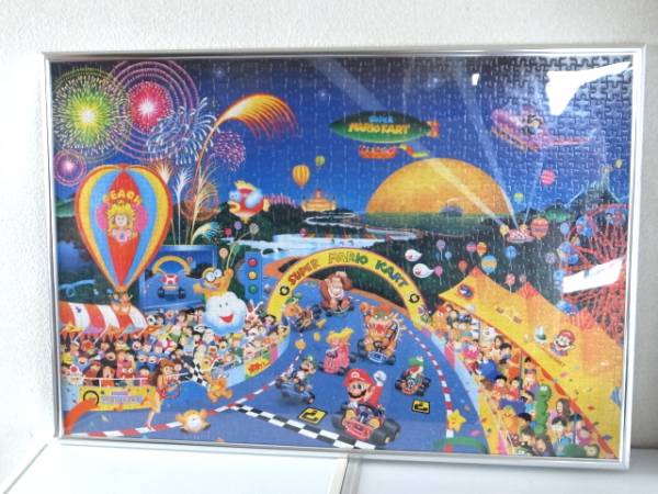 任天堂 nintendo SUPER MARIO KART スーパーマリオカート パズル 完成