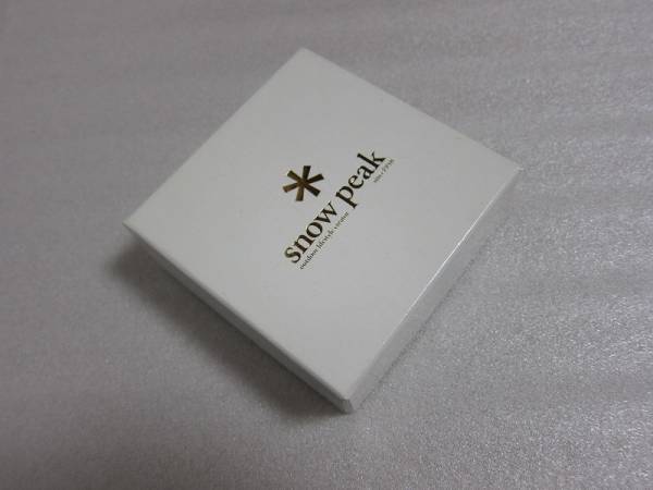 スノーピーク UG-110 クリスタルペーパーウエイト 開封未使用