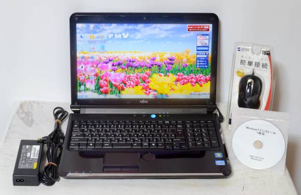 AH56/C クリムゾン/Core i5 2520M/メモリ4GB/HDD640GB/Wi-Fi 