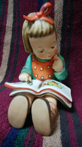 フンメル人形 Book Worm ブックワーム 本の虫 Bookend 即納！フンメル
