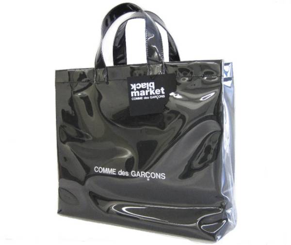 BLACKMARKET COMME des GARCONS コムデギャルソン 限定 ビニールトート 