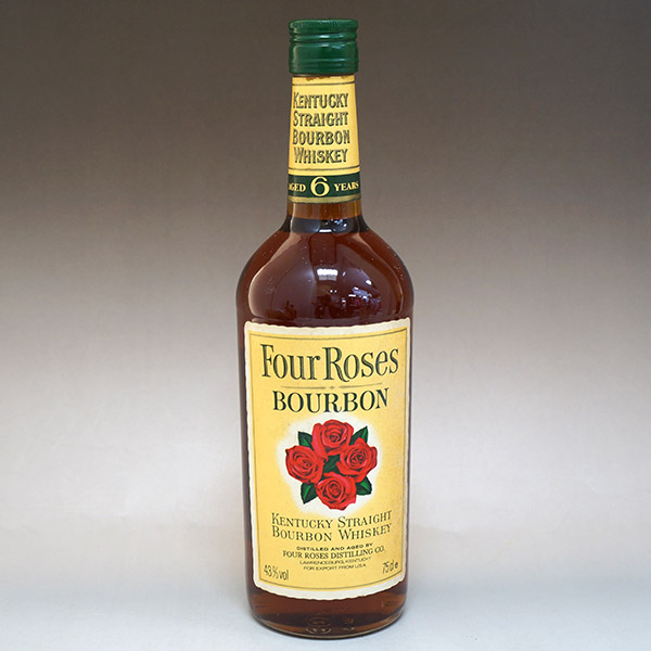 未開栓 FourRoses フィアローゼズ バーボンウイスキー 6年 750ml 43％