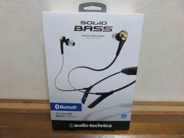 audio-technica Bluetoothインナーイヤーヘッドホン　ATH-CKS550BT