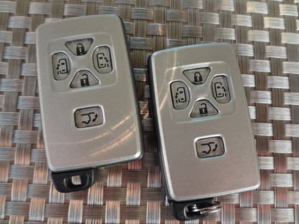 トヨタ純正スマートキー ALPHARD ESTIMA VELLFIRE など おまけ付き