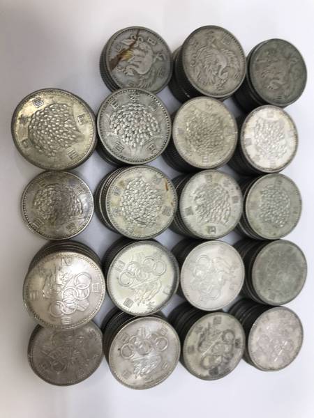 稲 鳳凰 オリンピック 100円 銀貨 まとめ 169枚 4-71
