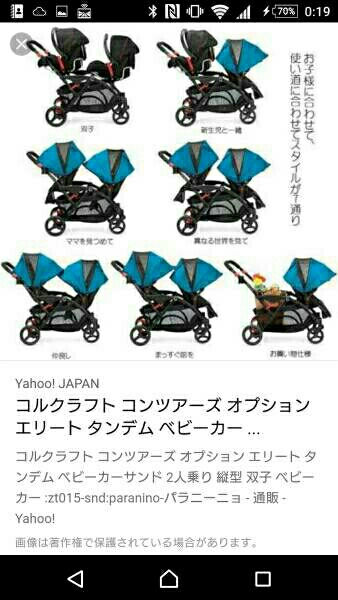 contours curve コンターズ カーブ 双子ベビーカー コルクラフトコン 