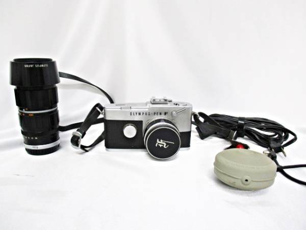 OLYMPUS オリンパス PEN F カメラ 本体 レンズ その他 まとめてセット カバー付き ケース付き 大ReB15